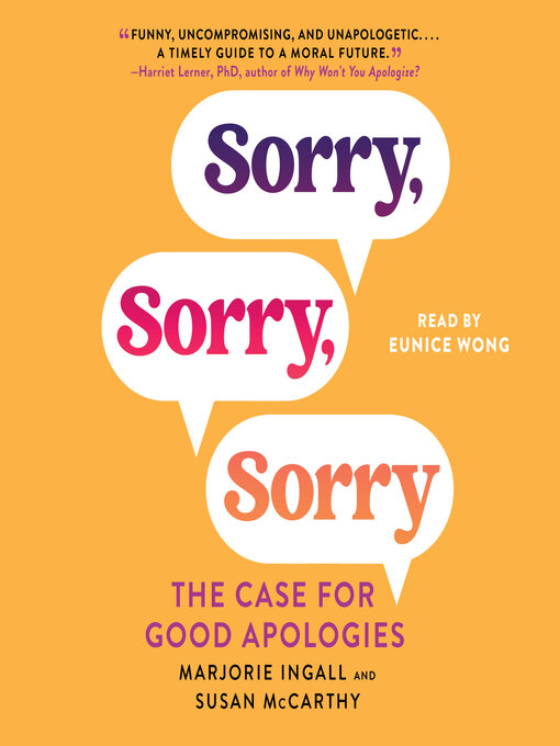 Title details for Sorry, Sorry, Sorry by Marjorie Ingall - Wait list